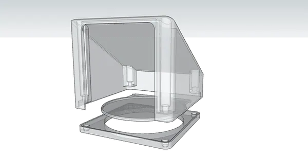 Outdoor 4in/100mm vent cover