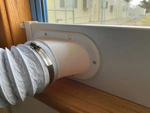 4 Inch Duct to Window Kit Adapter