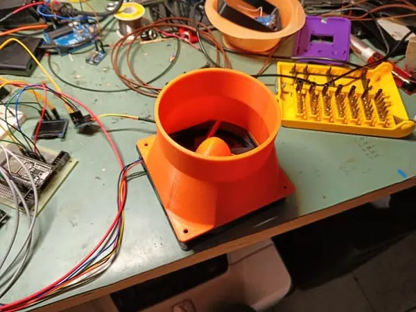 120mm fan to 100mm/4inch duct adapter